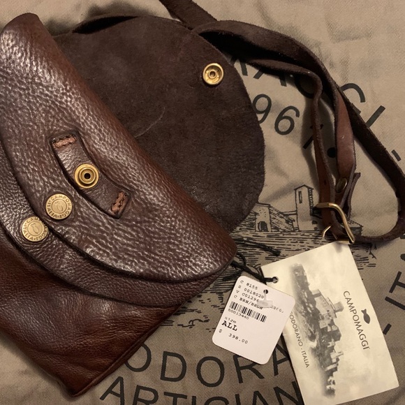 Campomaggi Handbags - Campomaggi Triple Snap Crossbody or Belt Bag